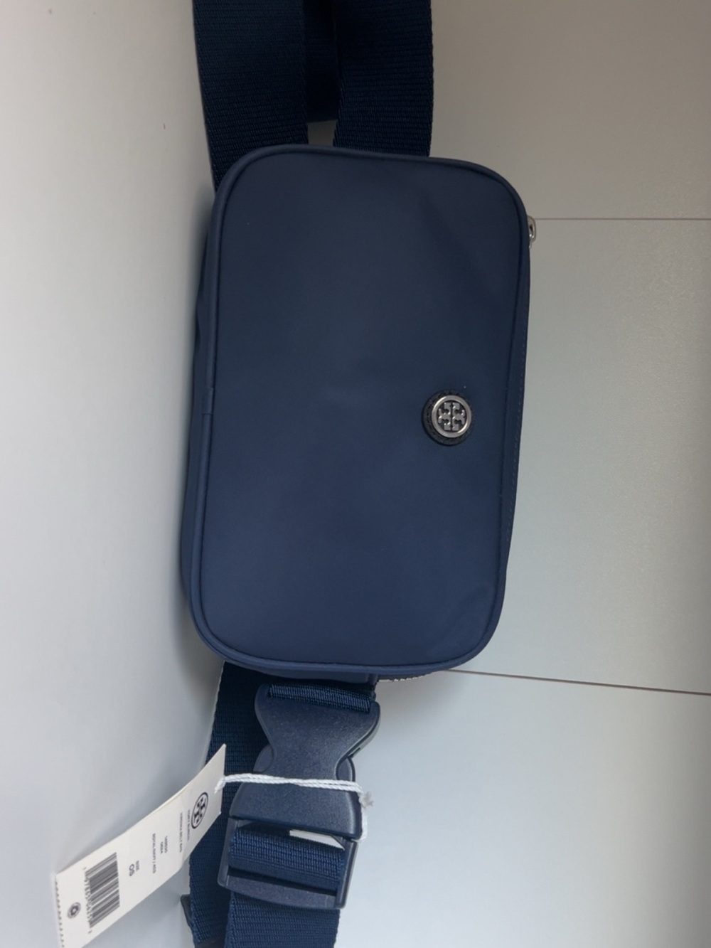 NWT Tory Burch Navy Nylon Crossbody Sling Bag